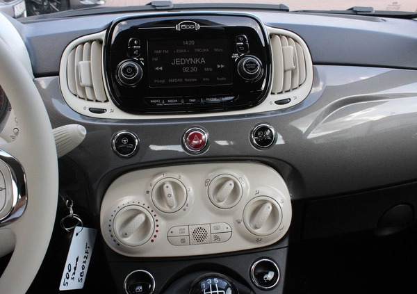 Fiat 500 cena 47900 przebieg: 32895, rok produkcji 2022 z Górzno małe 172
